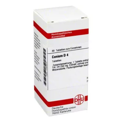CONIUM D 4 tabletės, 80 vnt