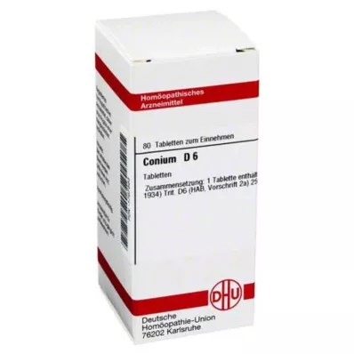 CONIUM D 6 tabletės, 80 vnt CONIUM D 6 tabletės, 80 vnt