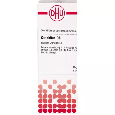 GRAPHITES D 8 Skiedimas, 20 ml