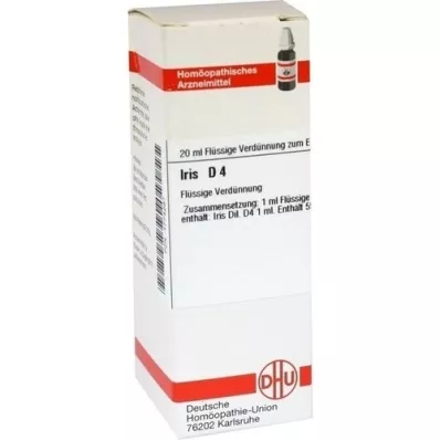 IRIS D 4 skiedimas, 20 ml