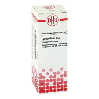 LYCOPODIUM D 2 praskiedimas, 20 ml LYCOPODIUM D 2 praskiedimas, 20 ml
