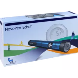 NOVOPEN Echo įpurškimo įtaisas mėlynas, 1 vnt