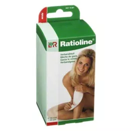 RATIOLINE ūminė marlė 10 cmx2 m susukta, 1 vnt