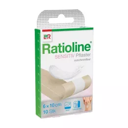 RATIOLINE jautrus žaizdos tvarstis 6 cmx1 m, 1 vnt