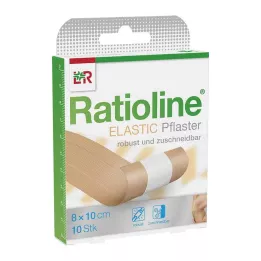 RATIOLINE elastinis žaizdų tvarstis 8 cmx1 m, 1 vnt