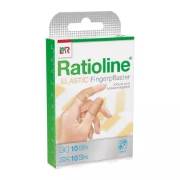 RATIOLINE elastingas pirštų specialus tvarstis 2 dydžių, 20 vnt