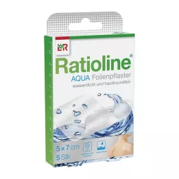 RATIOLINE vandens dušo tinkas 5x7 cm, 5 vnt
