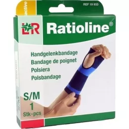 RATIOLINE aktyvus riešo tvarstis, dydis S/M, 1 vnt