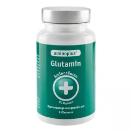 AMINOPLUS Glutamino kapsulės, 60 vnt
