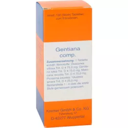 GENTIANA COMP.Tabletės, 100 vnt