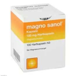 MAGNO SANOL kapsulės, 100 vnt