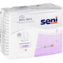 SAN SENI maxi anatominiai šablonai day size 3, 10 vnt