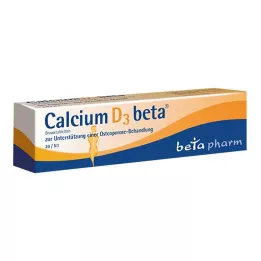 CALCIUM D3 beta šnypščiosios tabletės, 20 vnt