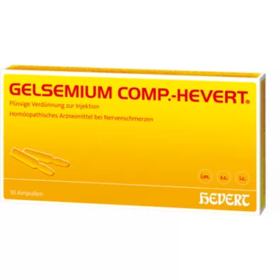 GELSEMIUM COMP.Hevert ampulės, 20 ml