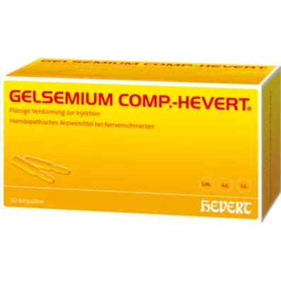GELSEMIUM COMP.Hevert ampulės, 100 ml GELSEMIUM COMP.Hevert ampulės, 100 ml
