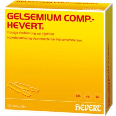 GELSEMIUM COMP.Hevert ampulės, 200 ml