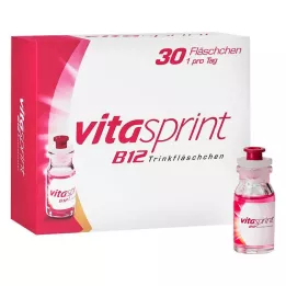 VITASPRINT B12 gėrimų buteliai, 30 vnt