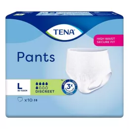 TENA PANTS Discreet L 95-125 cm vienkartinės kelnės, 10 vnt