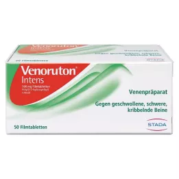 VENORUTON intens plėvele dengtos tabletės, 50 vnt