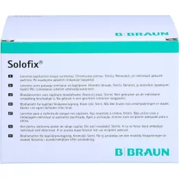 SOLOFIX Kraujo lancetai, 500 vnt