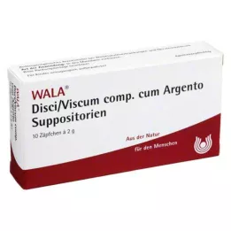 DISCI/Viscum comp.cum Argento žvakutės, 10X2 g
