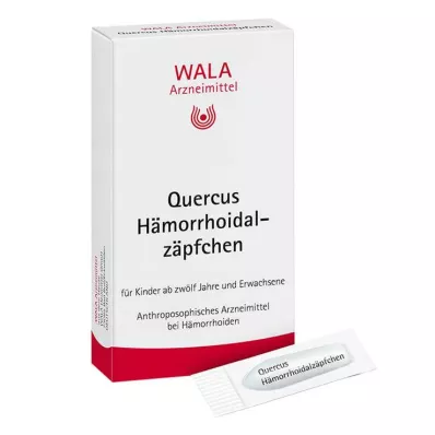 QUERCUS HEMOROIDINĖS ŽVAKDĖS, 10X2 g
