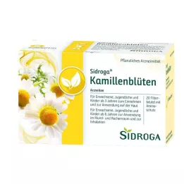 SIDROGA Ramžminių gėlių arbatos filtro krepšys, 20x1,5 g