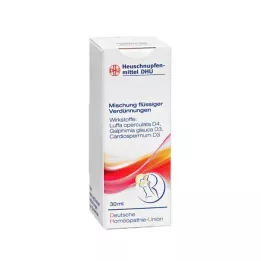HEUSCHNUPFENMITTEL DHU Mišinys, 30 ml