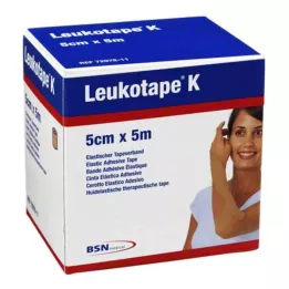 LEUKOTAPE K 5 cm odos spalvos, 1 vnt