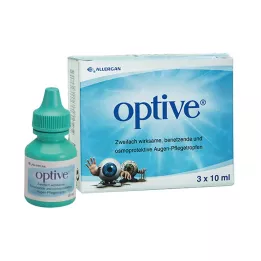 OPTIVE Akių lašai, 3X10 ml