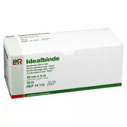 IDEALBINDE Lohmann 10 cmx5 m su kilpa, 10 vnt
