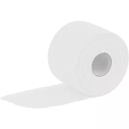ELASTOMULL ligoninė 4 cmx4 m elastinis fiksavimo tvarstis baltas, 50 vnt