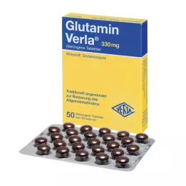 GLUTAMIN VERLA dengtos tabletės, 50 vnt