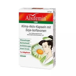 ALSIFEMIN 100 Climate Active su soja 1x1 kapsulės, 30 vnt