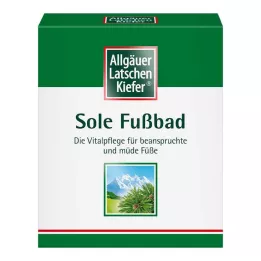 ALLGÄUER LATSCHENK. Pado pėdų vonelė, 10X10 g