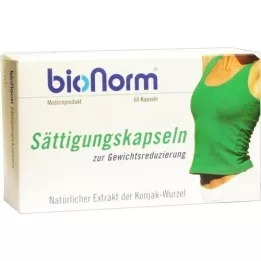 BIONORM Konjac sočiųjų kapsulės, 60 vnt