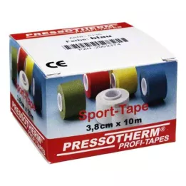 PRESSOTHERM Sport-Tape 3,8 cmx10 m mėlyna, 1 vnt