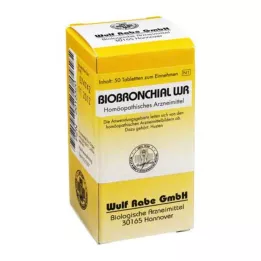 BIOBRONCHIAL WR Tabletės, 50 vnt