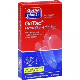 GOTAC HydroGel tinkas 2 dydžiai, 8 vnt
