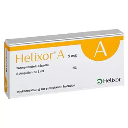 HELIXOR A ampulės 1 mg, 8 vnt