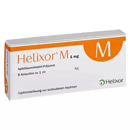 HELIXOR M ampulės 1 mg, 8 vnt