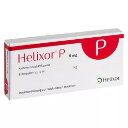 HELIXOR P ampulės 5 mg, 8 vnt