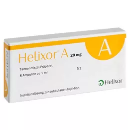 HELIXOR A ampulės 20 mg, 8 vnt