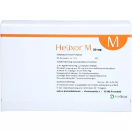 HELIXOR M ampulės 30 mg, 50 vnt