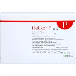 HELIXOR P ampulės 30 mg, 50 vnt