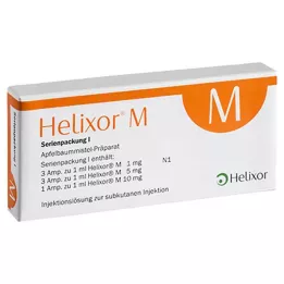 HELIXOR M serijos pakuotė I ampulės, 7 vnt