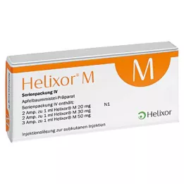 HELIXOR M serijos pakuotė IV ampulės, 7 vnt