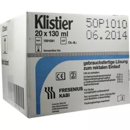 KLIZA, 20X130 ml