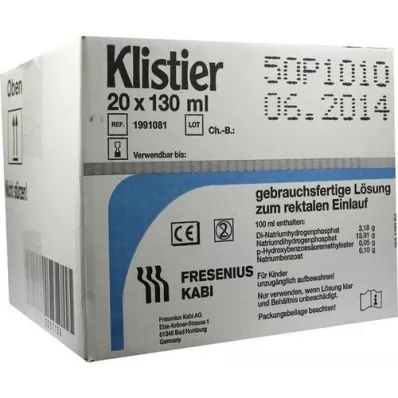 KLIZA, 20X130 ml