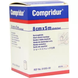 COMPRIDUR Kompresinis tvarstis 8 cmx5 m, 1 vnt